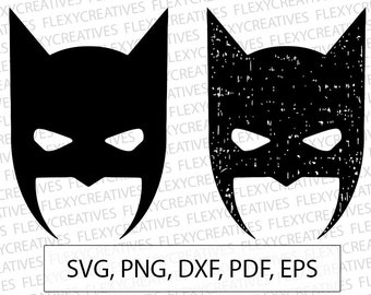 Download Mask Batman Cricut Etsy