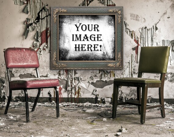 Grunge Photo Frame Digital Download Png Frame Graphic Digital