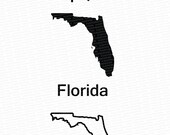 Florida Vector, State Clipart, Florida Clip Art, Florida Map Clip art SVG, State png, DXF, pdf, EPS mp-31