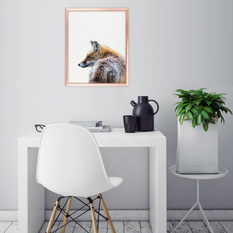 Fox Wall Art Fox Home Decor Fox Print Fox Art Fox Wall Etsy