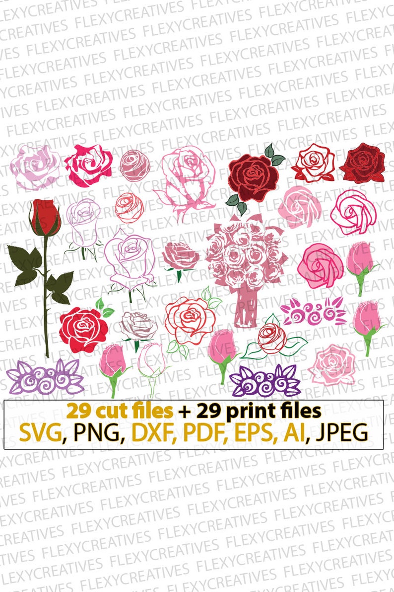 Download Dxf Pdf Floral Svg Roses Valentine Svg Cricut Cut Template File Flower Svg Png Iron On Eps Vc 113 Roses Svg Valentine Roses Roses Visual Arts Drawing Drafting Lifepharmafze Com
