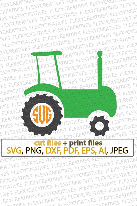 Download Download Free Svg Tractor for Cricut, Silhouette, Brother ...