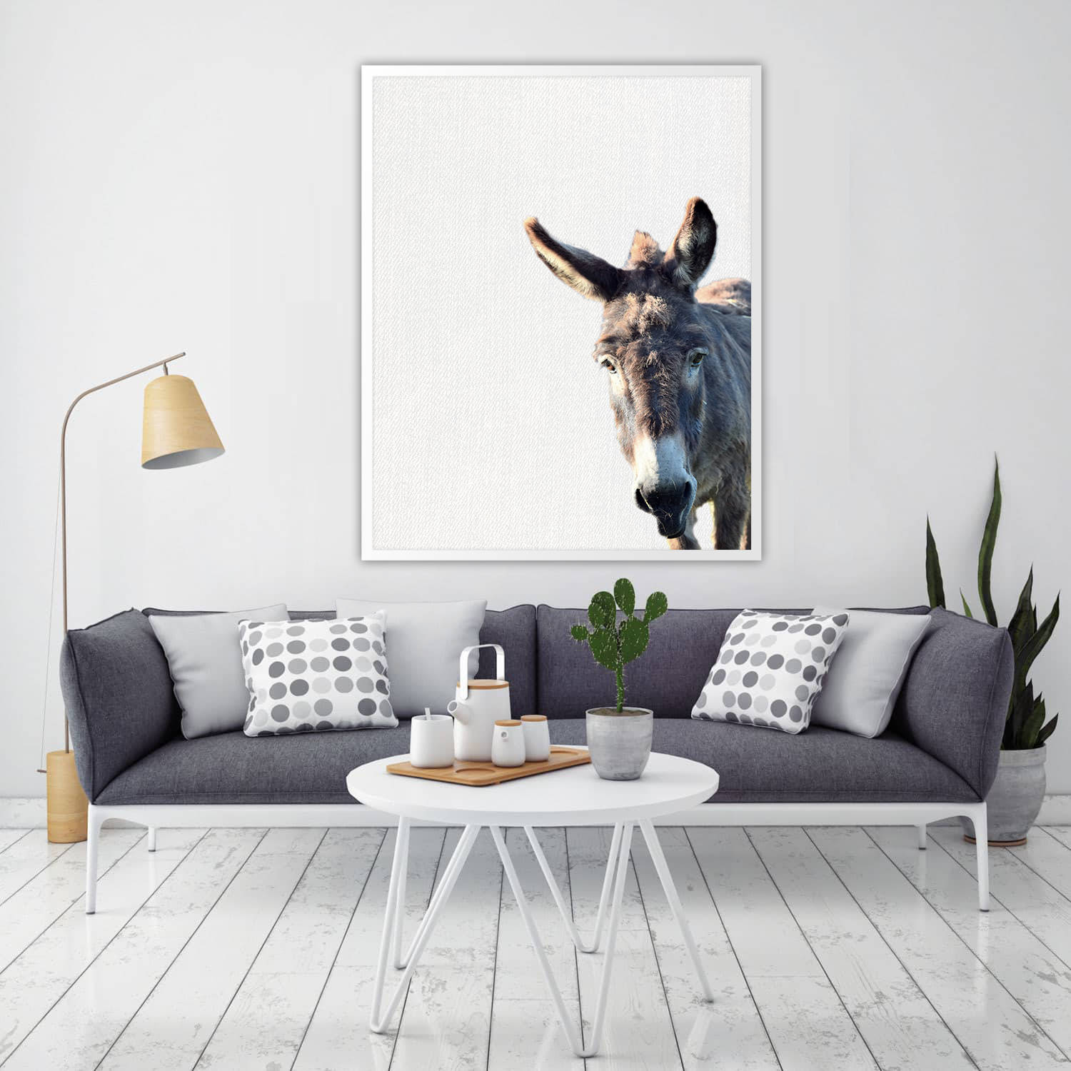Donkey wall art / Donkey home decor / Donkey Print / Donkey / | Etsy