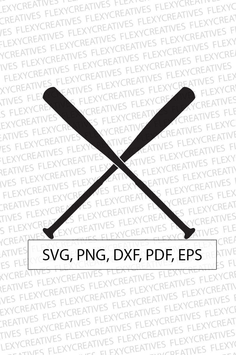 Free Free Baseball Bat Svg 468 SVG PNG EPS DXF File