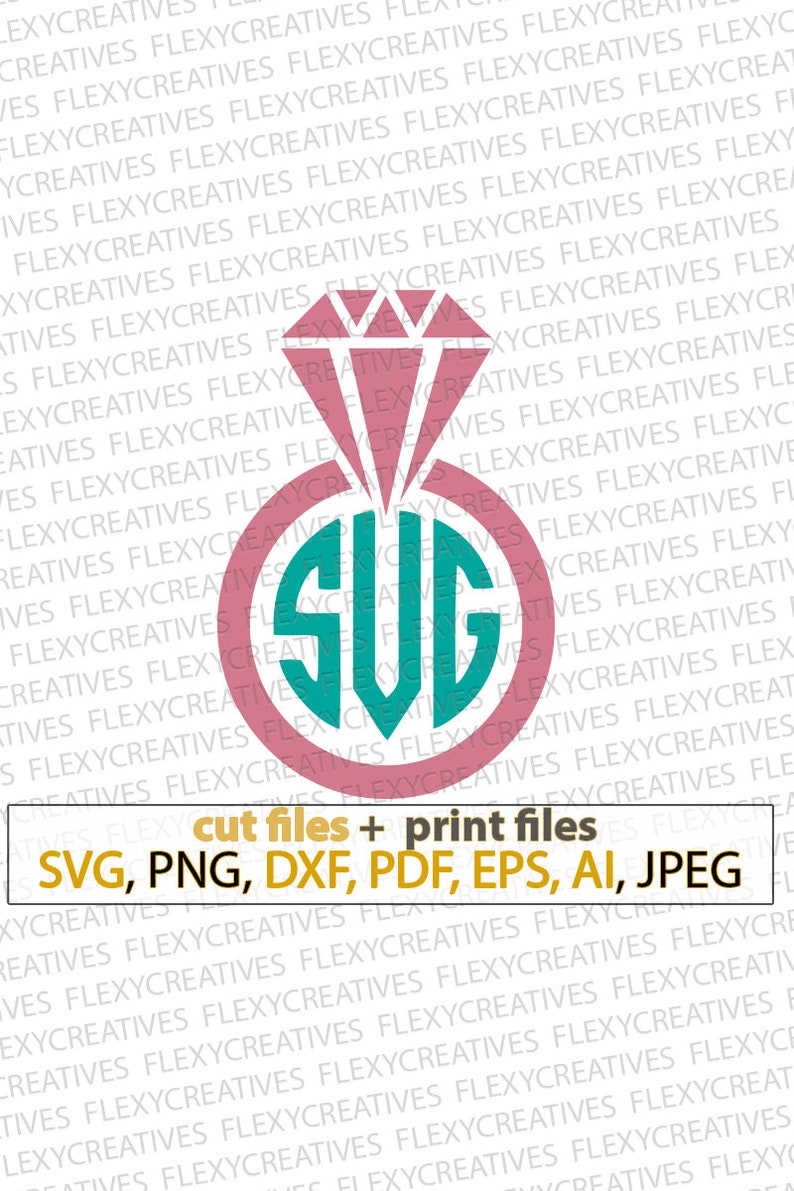 Download Svg Files For Cricut Svg Files For Silhouette Flexycreatives Vc 190 Diamond Ring Monogram Svg Svg Files Diamond Circle Monogram Frame Stencils Templates Drawing Drafting Balwierczak Com
