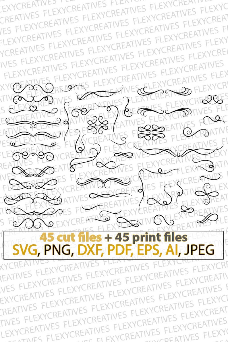 Download Swirl Flourish Wedding Ornaments Svg Swirls And Flourishes Vintage Ornament Vector Clip Art Clipart Commercial Svg Files For Cricut Vc 238 Craft Supplies Tools Drawing Drafting Thienhop Com