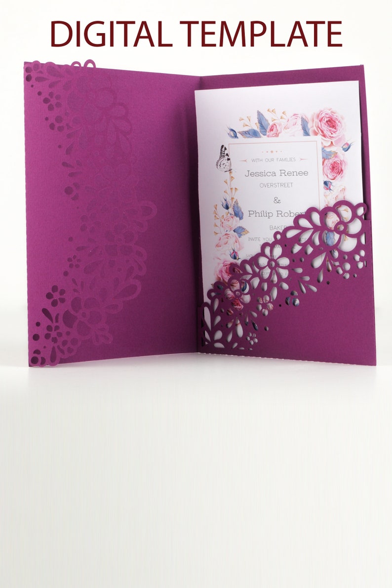 Download Floral Design Wedding Invitation Svg Pockets For Bridal Showers Engagement Parties Envelopes Graduation Anniversary Cricut Dxf Png Vc 254 Visual Arts Craft Supplies Tools Darulmusthofanwra Sch Id