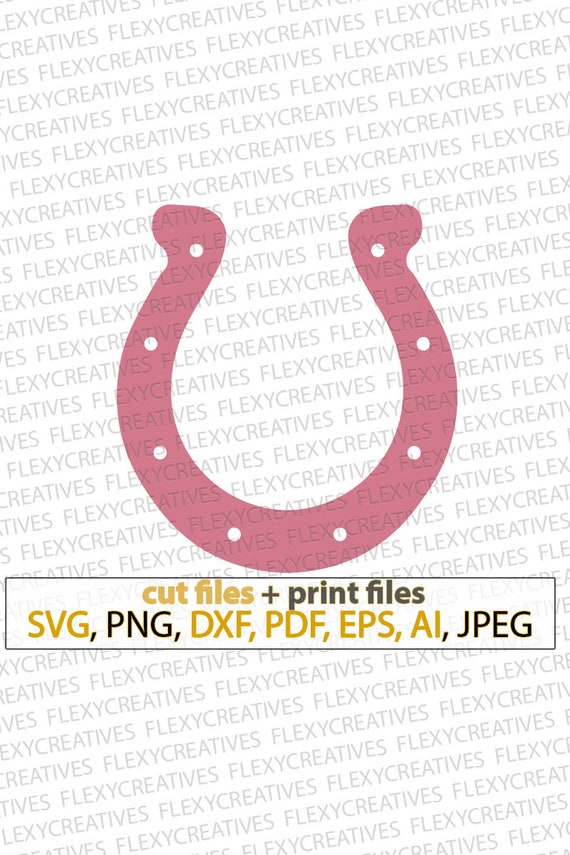 Download Horse Shoe Svg Horseshoe Vector Wall Decor Wedding Art Etsy