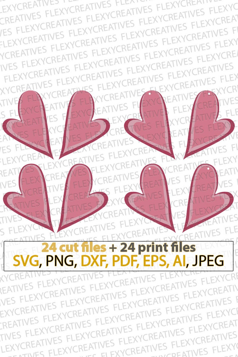 Free Free Heart Earring Svg Free 772 SVG PNG EPS DXF File