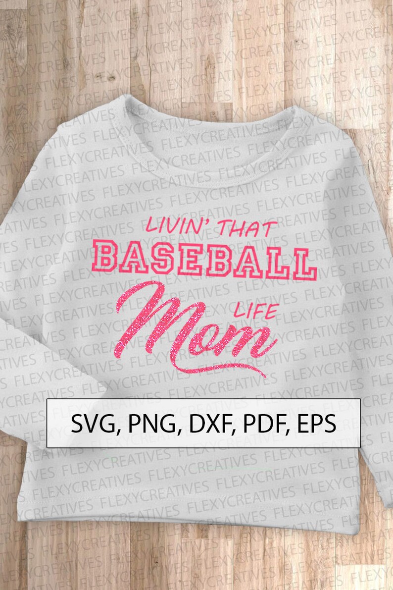 Download Living that baseball mom life SVG print Vector Clipart Cut ...