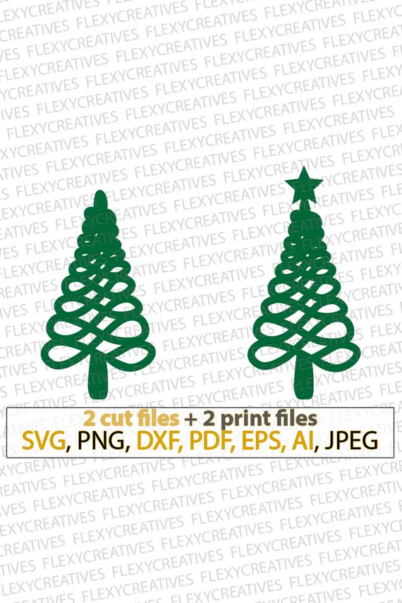 Download Non hole Christmas tree Earring SVG Pendant Leather ...