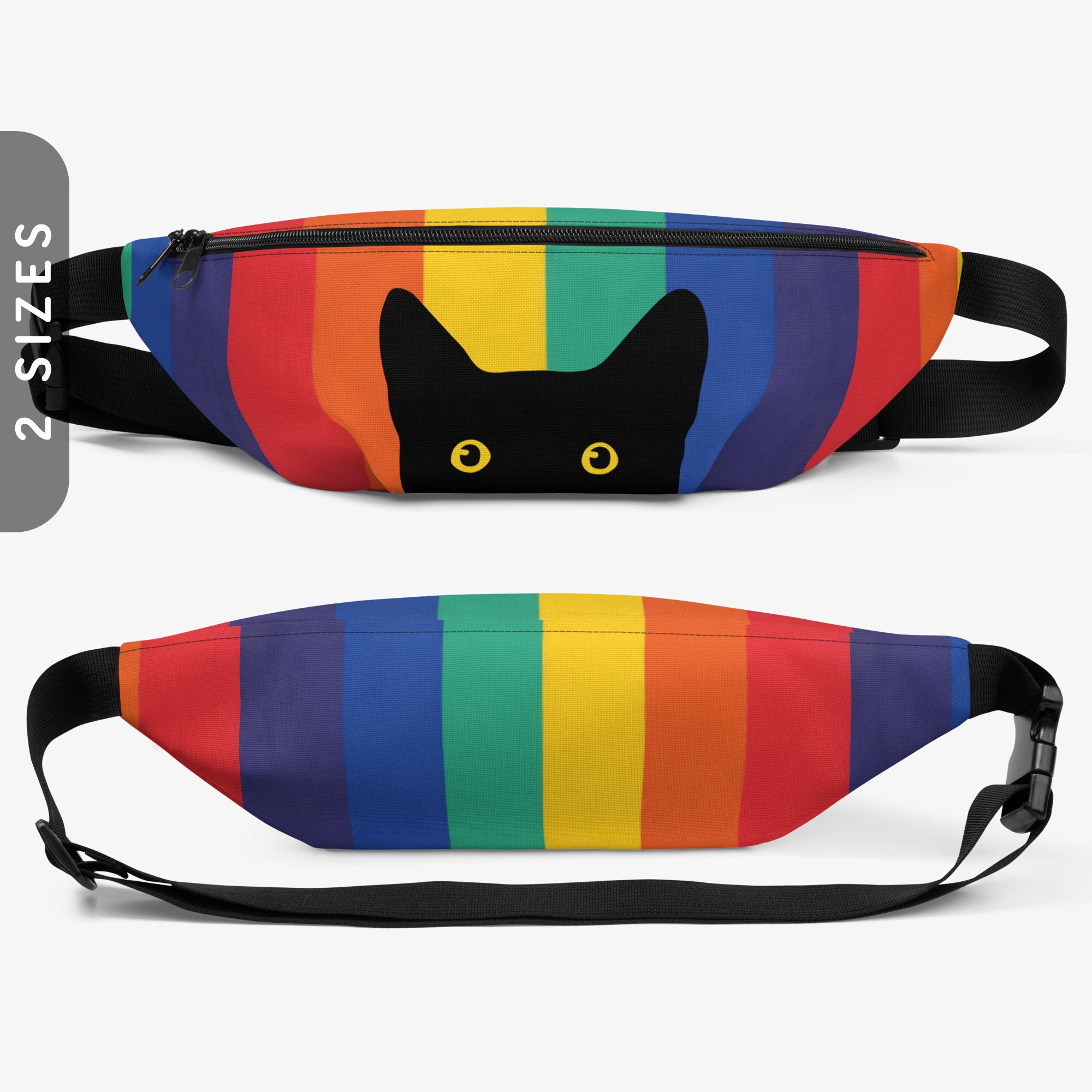Rainbow Fanny Pack Etsy UK