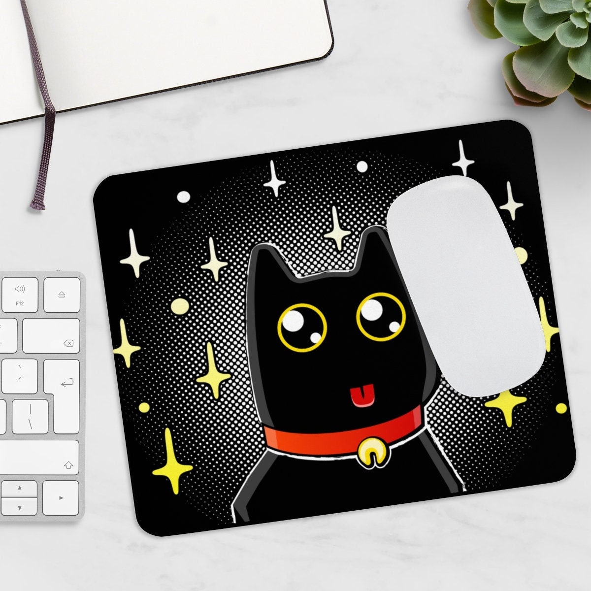 Rubber Mousepad Accessories, Memes Computer, Cat Mouse Meme