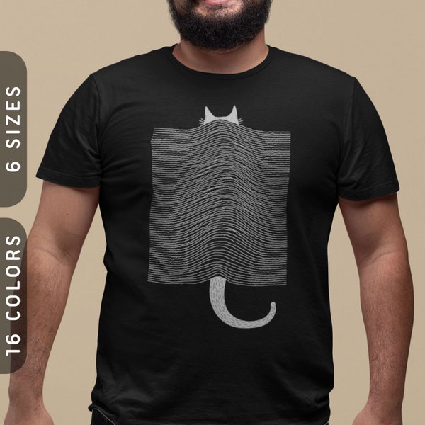 Official Joy Division T-Shirt - Unknown Pleasures Blue On White Logo, Men's Unisex Tee, Size XL - View #6