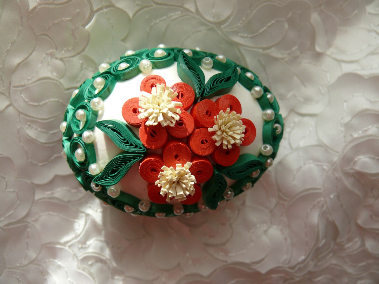 Easter Egg, Easter Decoration, Quilled Eggs, Quilling Egg, Quilling