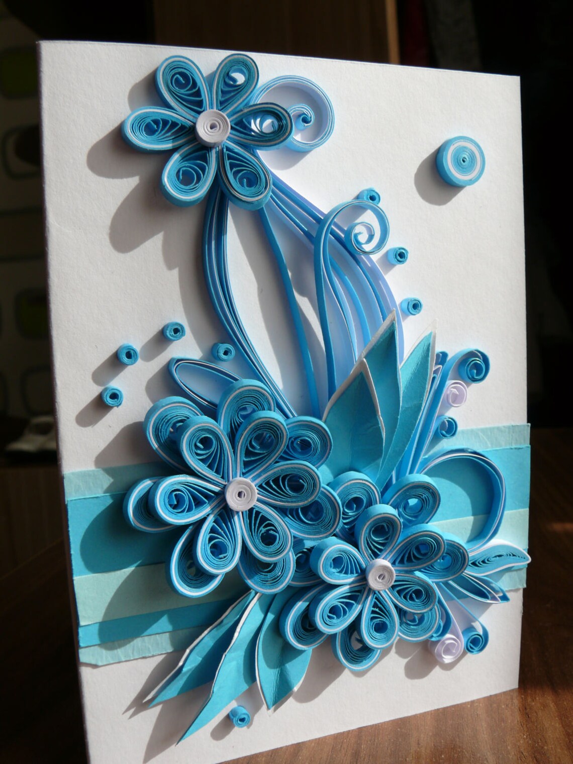 Quilling Cards Birthday Card Greeting Card Quilling Etsy