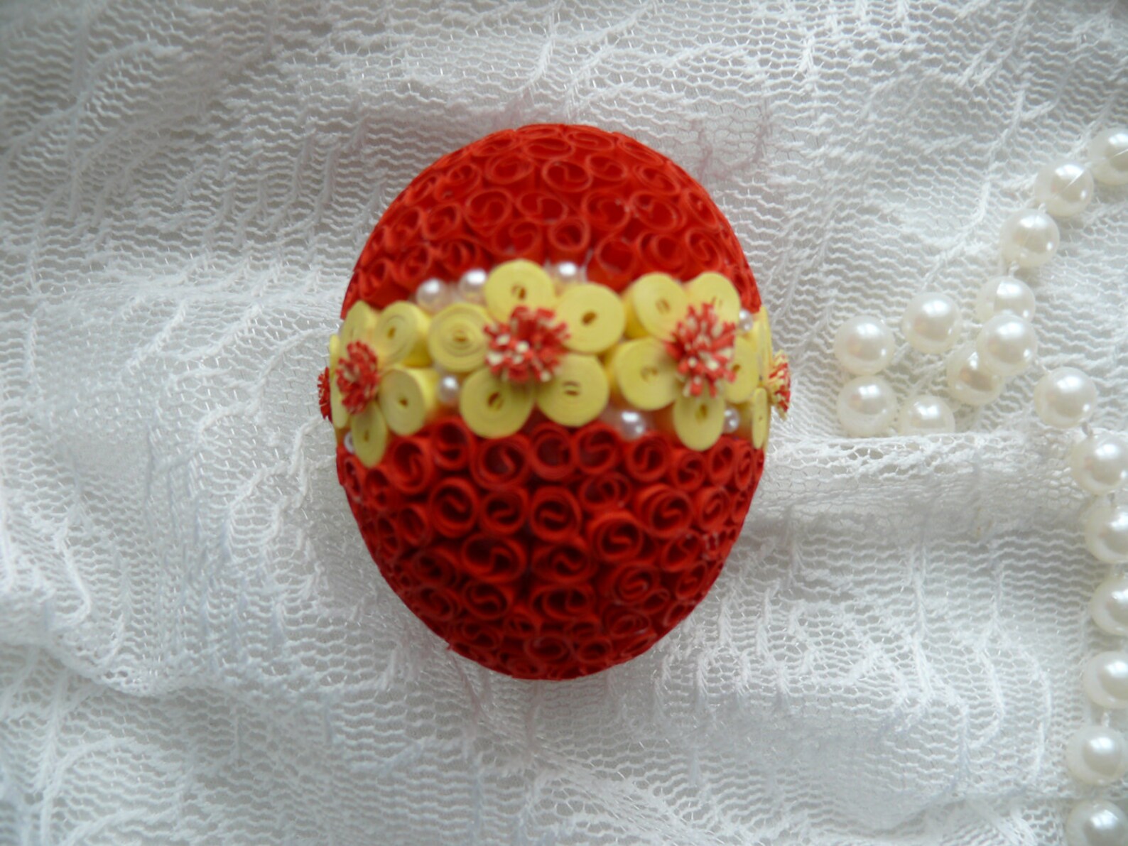 Easter Egg, Quilling Egg, Easter Decor, Quilling Easter Egg, Easter