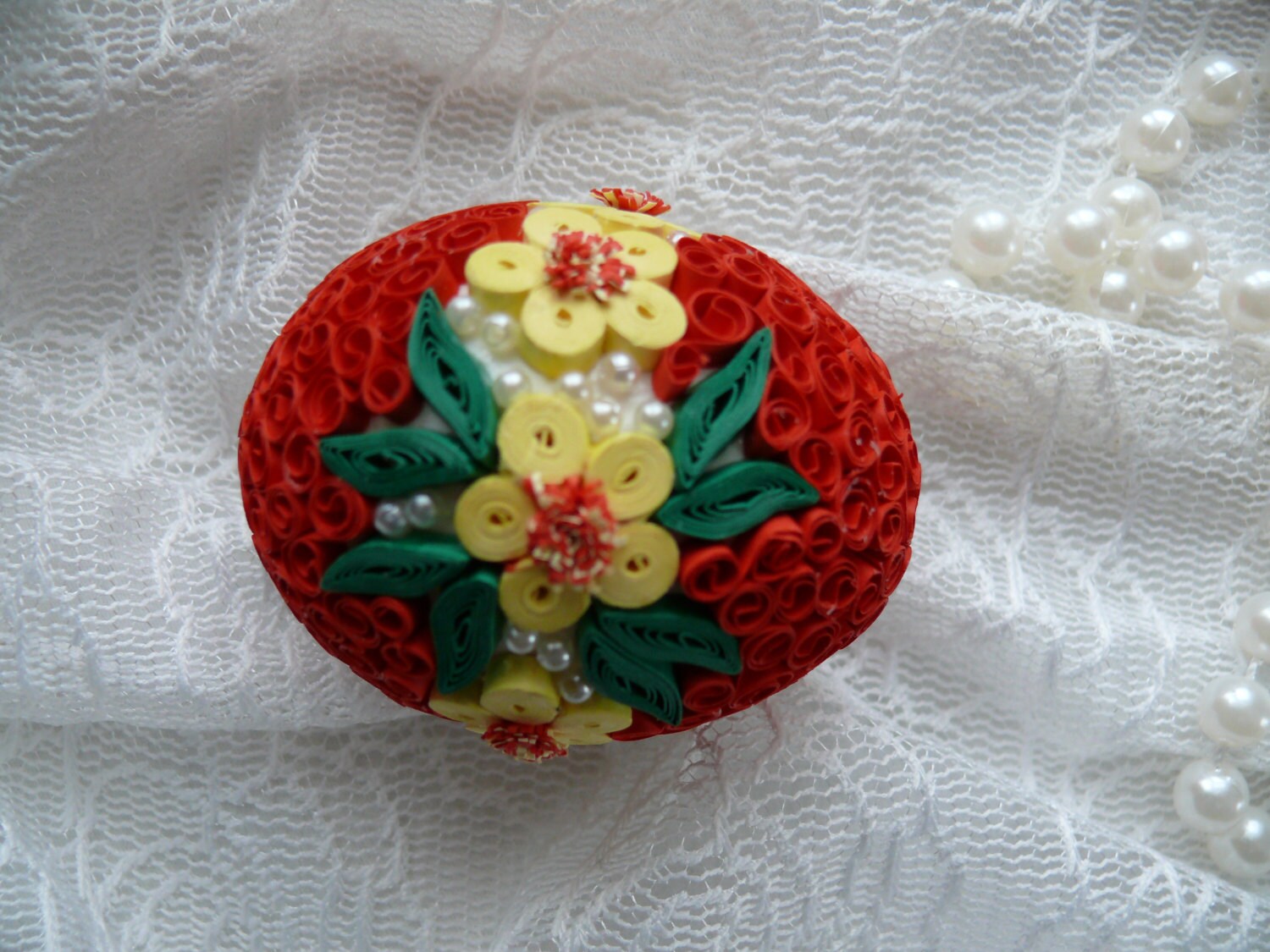 Easter Egg, Quilling Egg, Easter Decor, Quilling Easter Egg, Easter