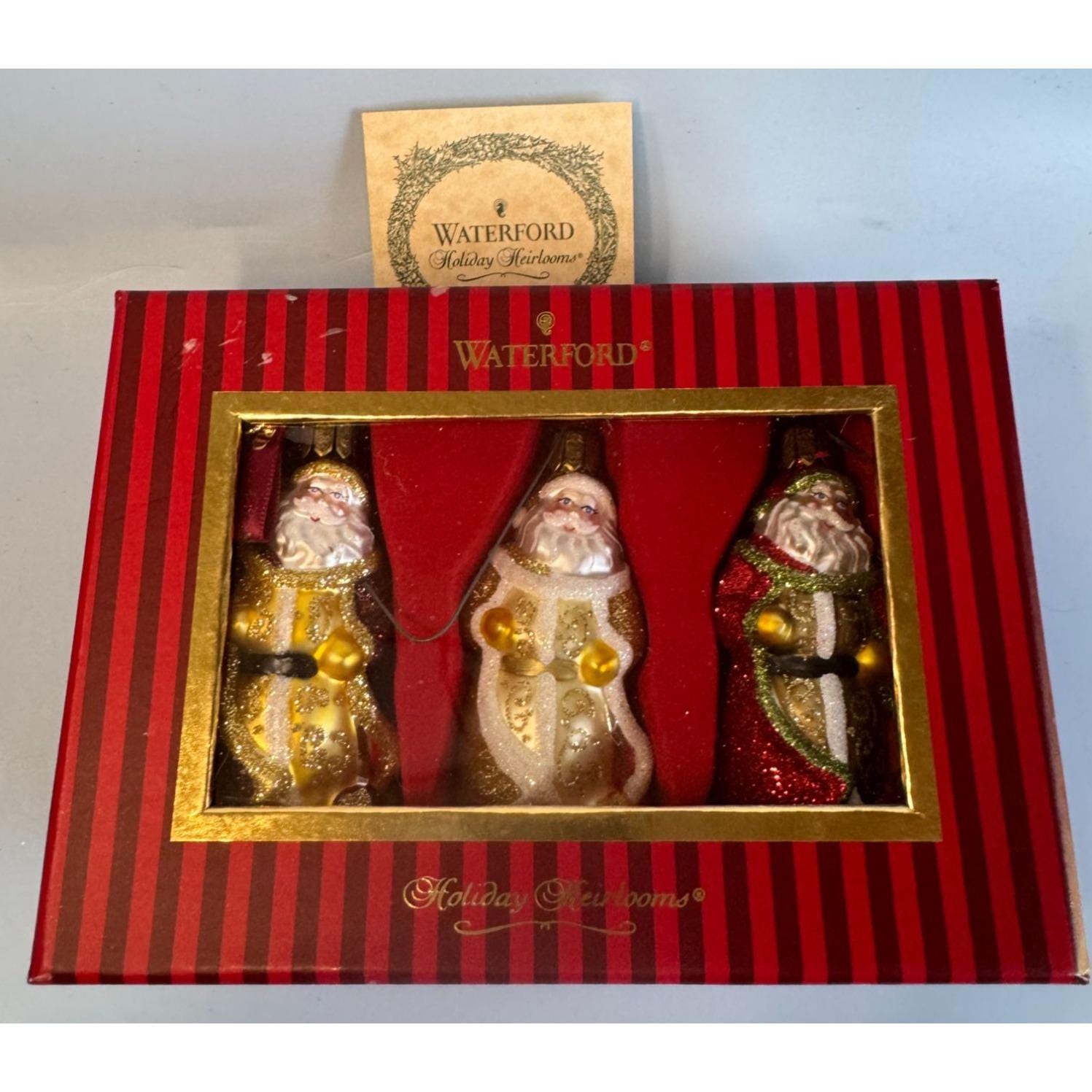 Waterford Heirlooms Santa - Etsy