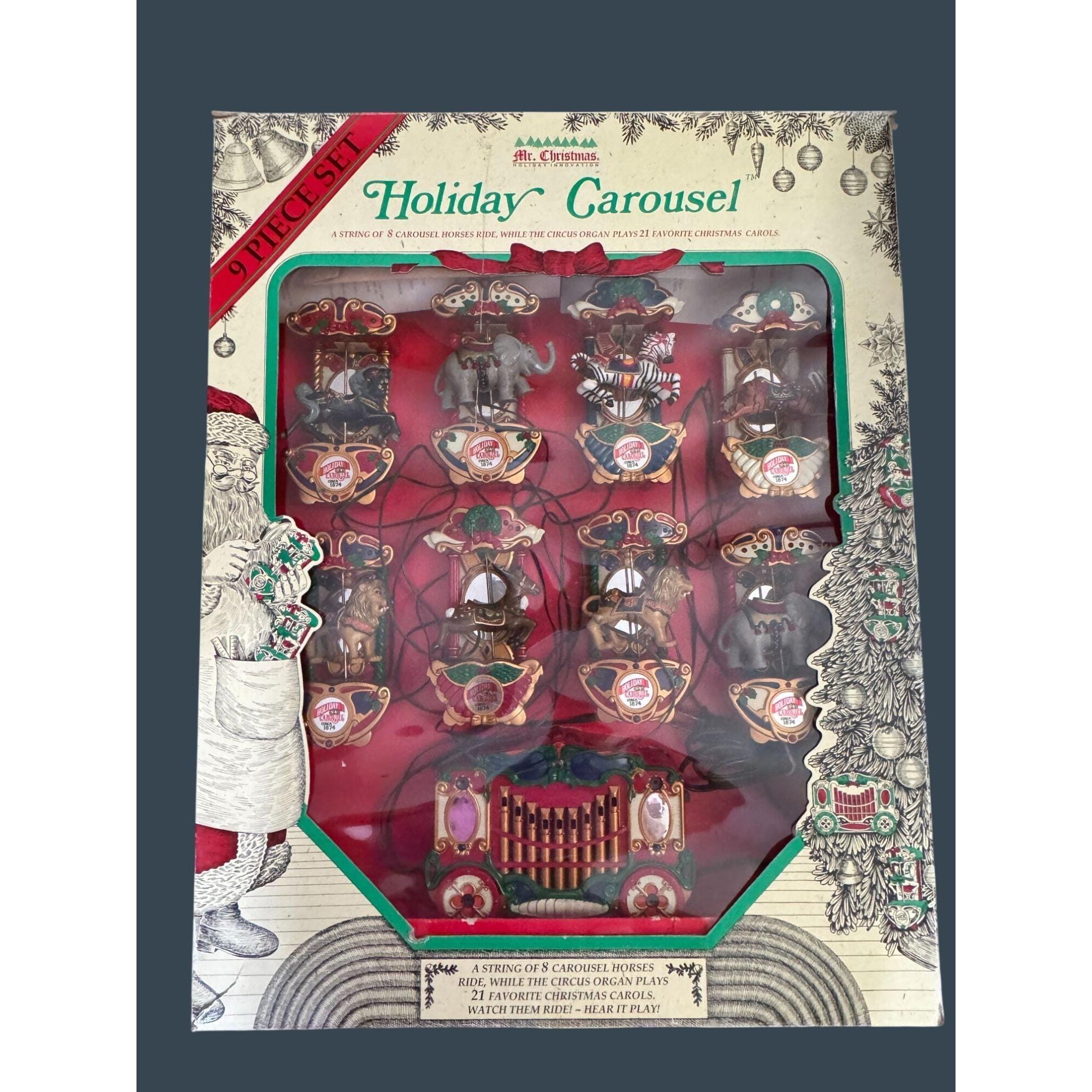 Mr christmas holiday carousel - Etsy 日本