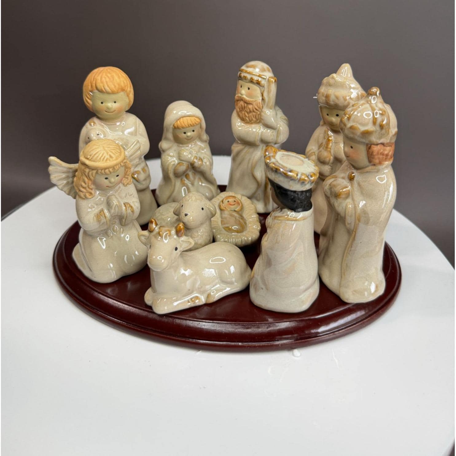 Ceramic nativity set - Etsy 日本