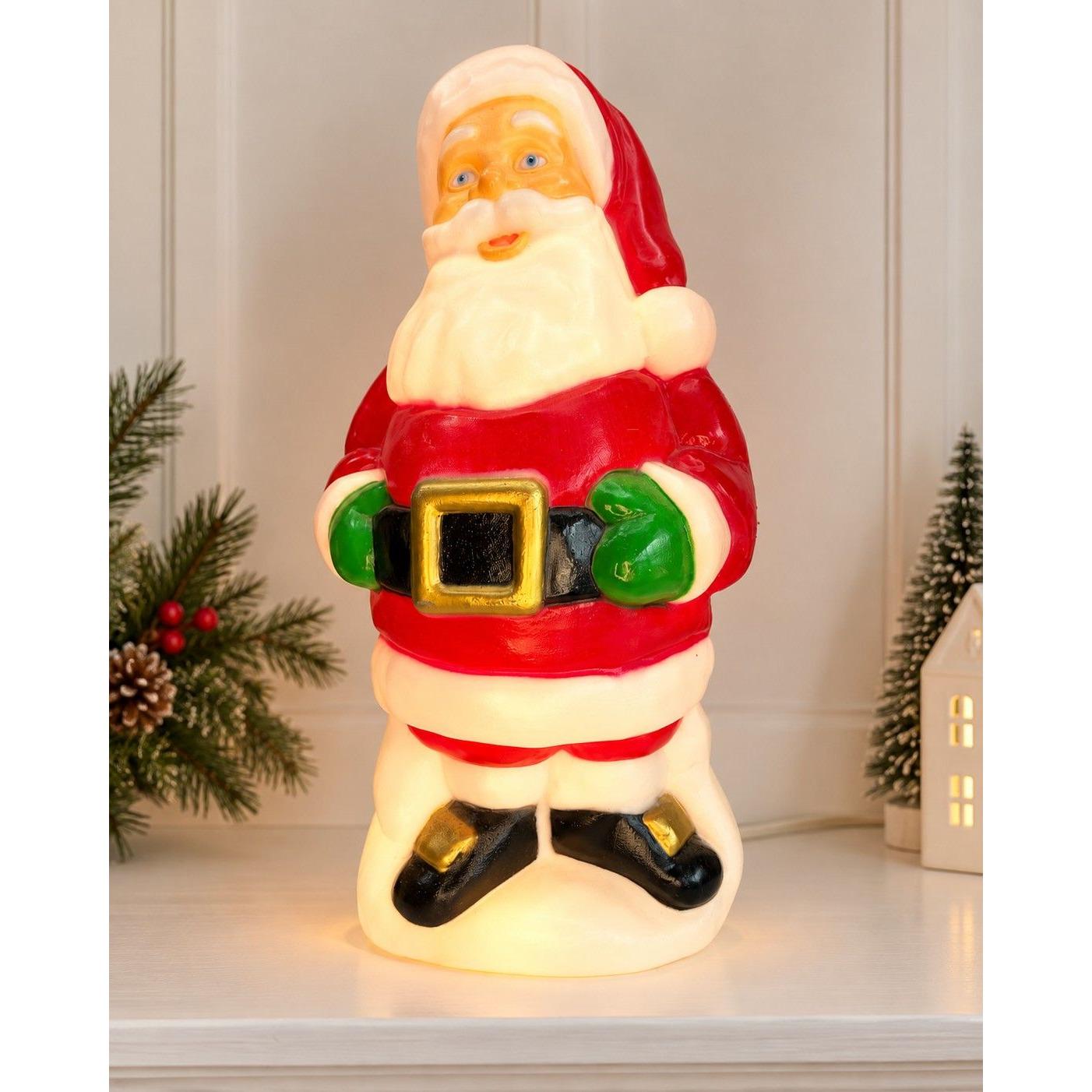 Vintage Santa Light - Etsy