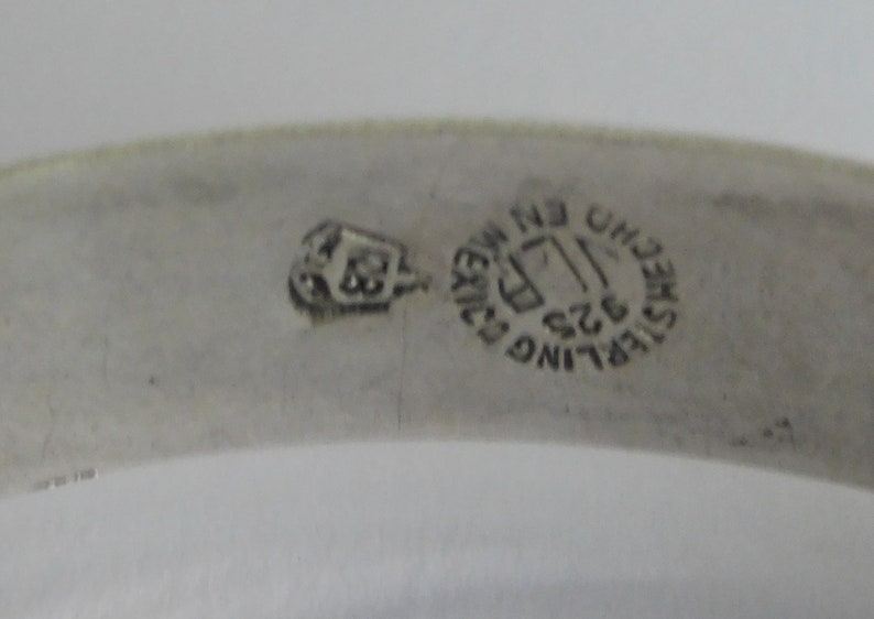 Vintage 925 Sterling Bullfight Story Cutout Hinged Bangle Bracelet Hecho Mexico