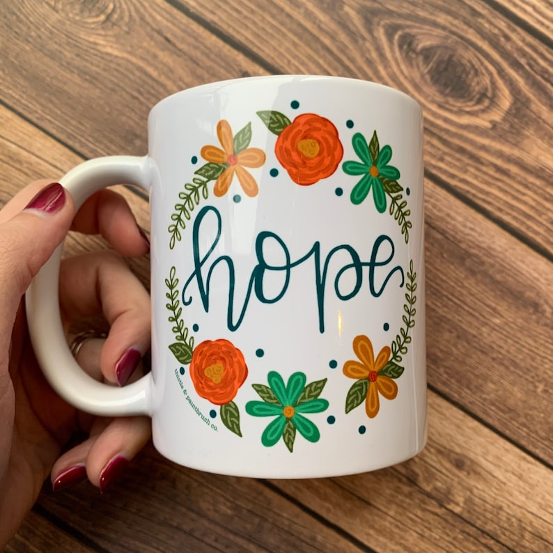 ThistleAndPaintbrush Hope Mug