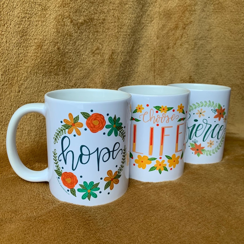 ThistleAndPaintbrush Hope Mug - Thumbnail 2