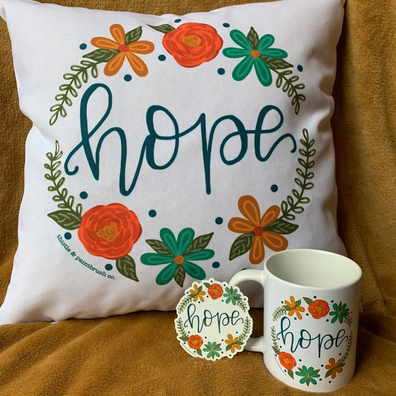 ThistleAndPaintbrush Hope Mug - Thumbnail 4