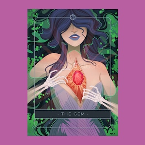Mazzo di Molte Cose - La Gemma - Serie di Stampe per Giochi di Ruolo da Tavolo
