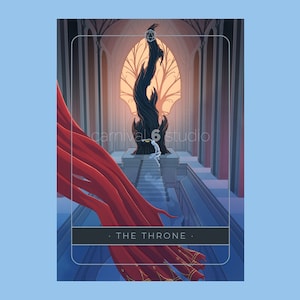 Baraja de muchas cosas - El Trono - Serie de impresión de juegos RPG de mesa