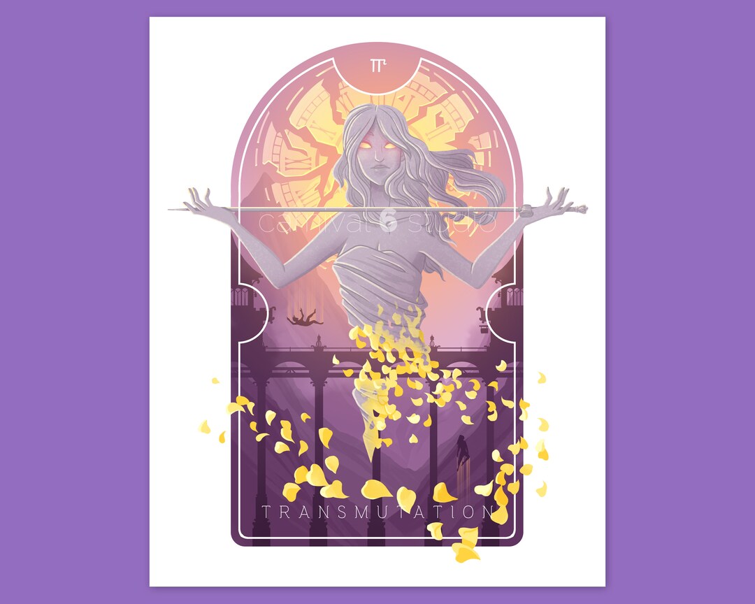 Schools of Magic - Transmutation - Tabletop RPG Gaming Print Series - Etsy