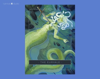 Deck of Many Things - The Euryale - Tabletop RPG Gaming Print Series