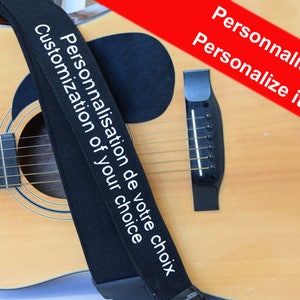 Personalized Logo Strap guitar