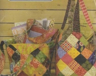 Kit d'emballage amusant avec motif Mondo Bag et instructions par Quilts-mart