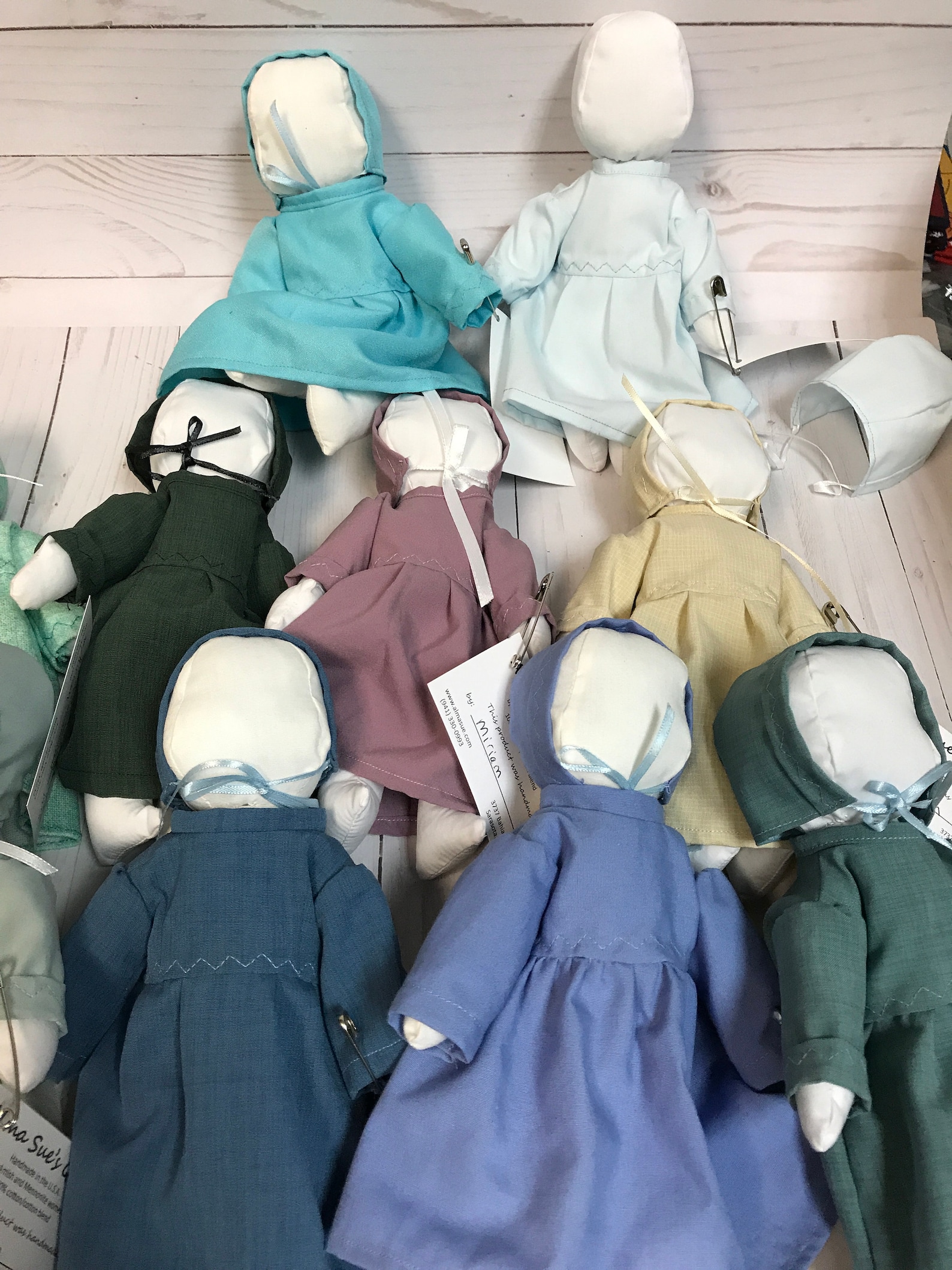 Handmade Amish Doll 9 Available in Several Colors Light Etsy