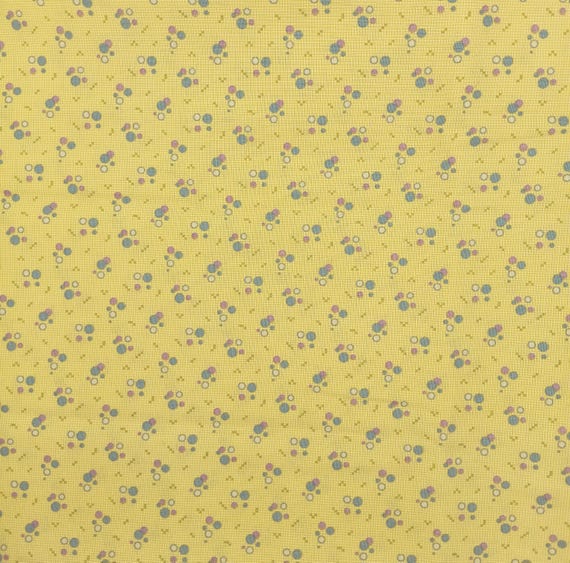 Depression 20s 30s feedsack print 100% cotton fabric, Aunt Grace Calicos by Judie Rothermel