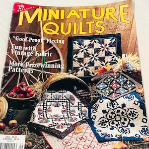 Miniature Quilt Magazines - Etsy