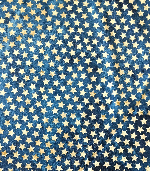 America 250: Stonehenge Stars blue fabric by Linda Ludovico for Northcott Fabrics Sold by the yard