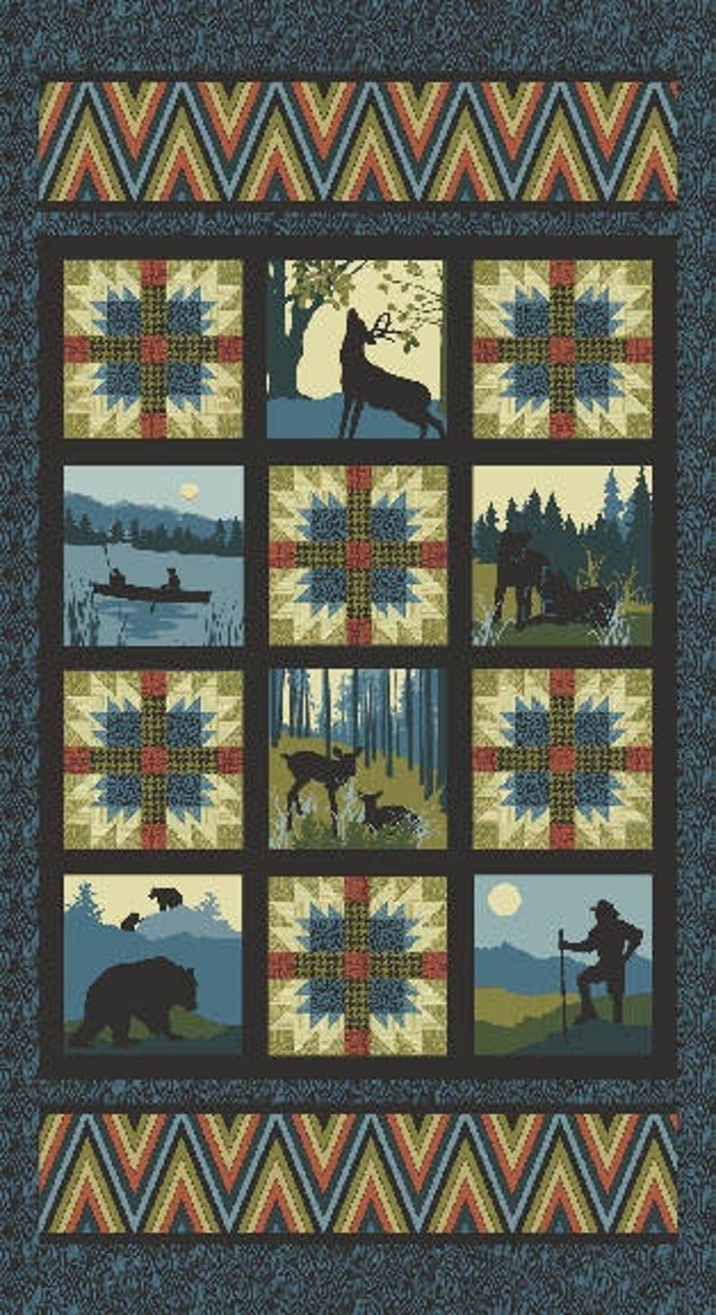 Mountain Majesty Quilt Panel Etsy