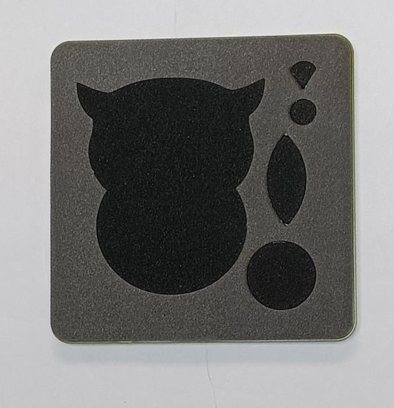 Accuquilt Go! fabric cutting die Owl Pre-owned