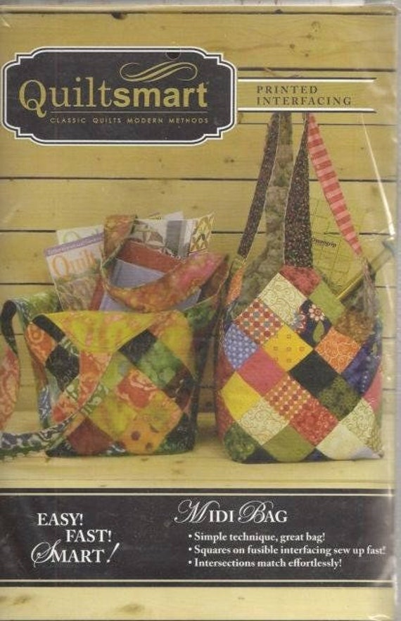 Mondo Bag pattern fun pack kit interfacing and instructions by Quilts-mart