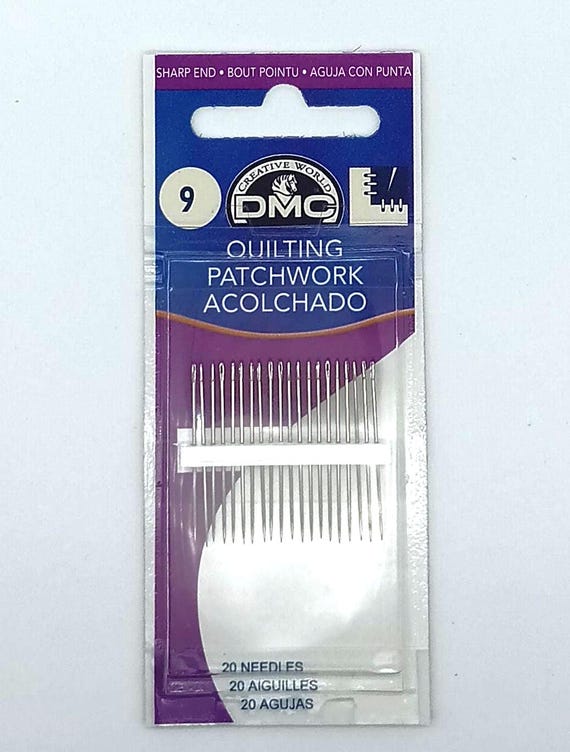 DMC hand quilting needles Size 9 pack of 20