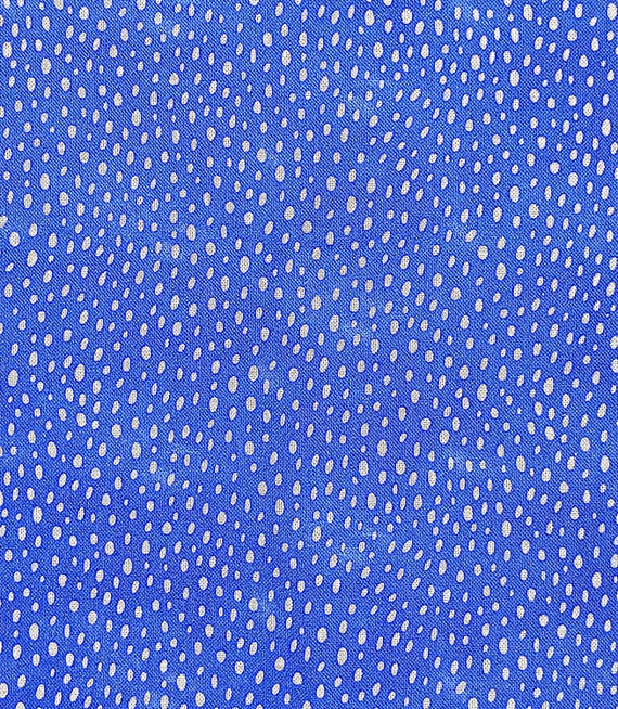 African Story blue coordinating fabric by Gwendolyn McShepard for Elizabeth's Studio, African print 100% Cotton Sold by the yard