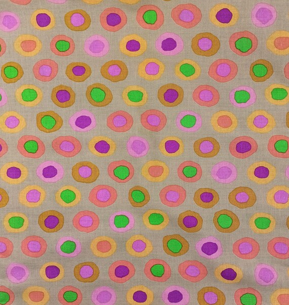 Brandon Mably for Rowan Westminster Fibers PWBM-15 Rings, light tan background,  1 yard cut.
