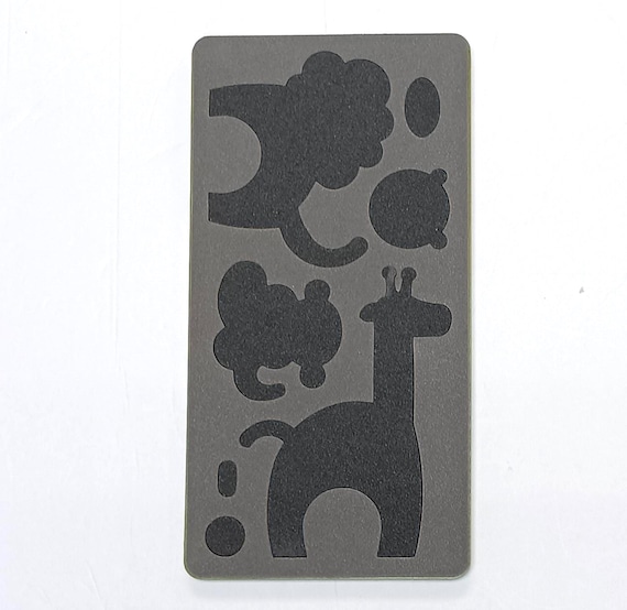 Accuquilt Go! fabric cutting die Zoo Animals Pre-owned