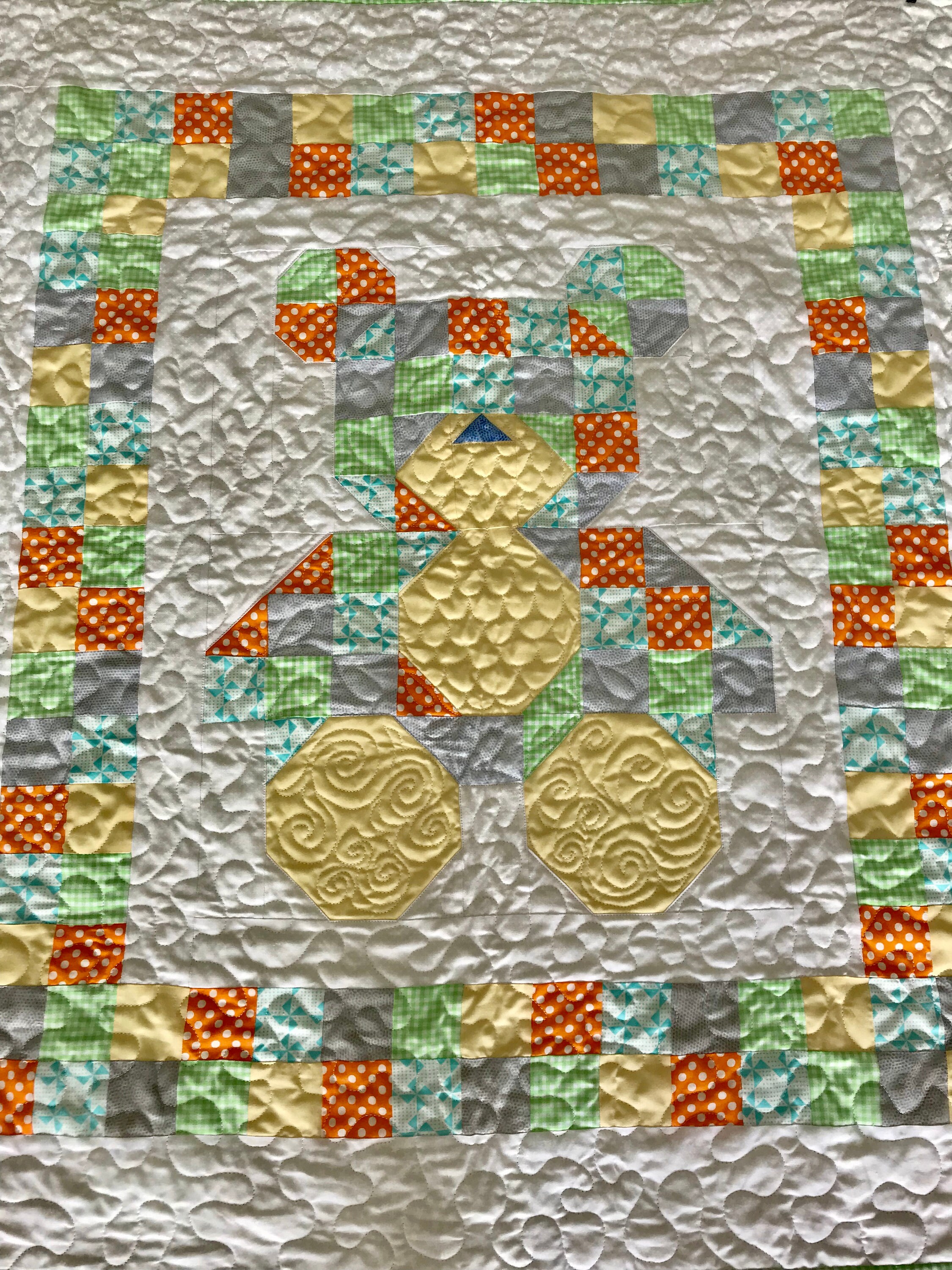 Fat Quarter Baby Quilt Book and Teddy Bear Quilt Kit Etsy