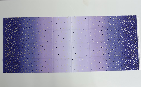 Ombre Confetti Metallic fabric Iris by Vanessa Christenson for Moda Out of print 100% cotton Sold by the yard