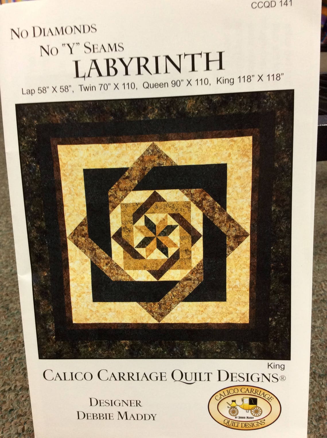 Labyrinth Quilt Kit Etsy